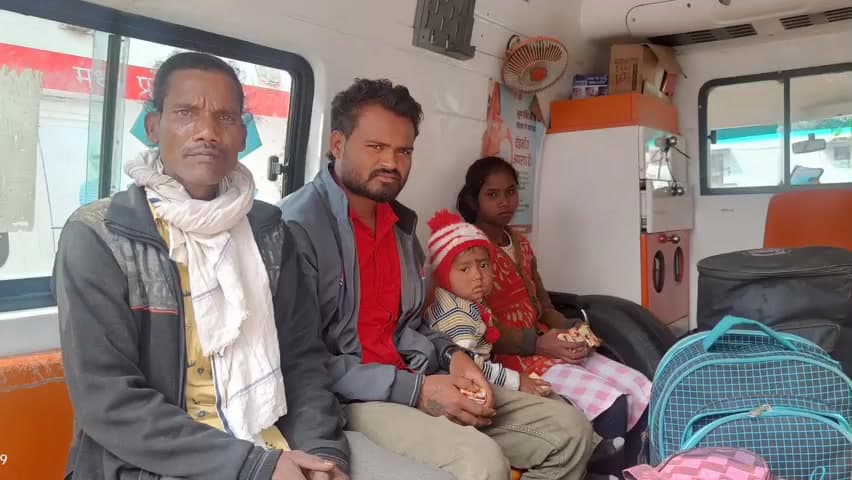 रहटगांव: ख़मलाय की सलोनी और टेमलाबाड़ी के नरसिम्हा हृदय रोग के इलाज हेतु भोपाल रवाना