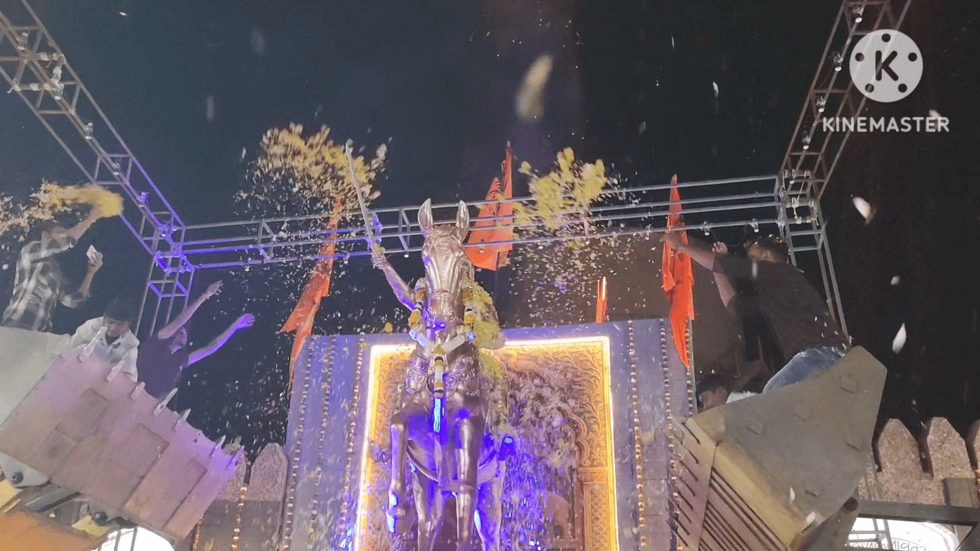पंधाना: बोरगांव बुजुर्ग में शिवाजी महाराज की जयंती पर प्रतिमा का भव्य अनावरण