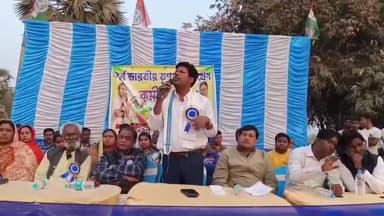 নওদা: মমতার চটি চেটে জিভটা সাদা হয়ে গেছে হুমায়ন কবিরের, হিম্মত থাকলে MLA পদ ছেড়ে দিক, নওদা থেকে বললেন ব্লক তৃণমূল সভাপতি