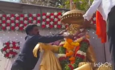 పెంట్లవెల్లి: పెంట్లవల్లిలో ఘనంగా చత్రపతి శివాజీ జయంతి వేడుకలు
