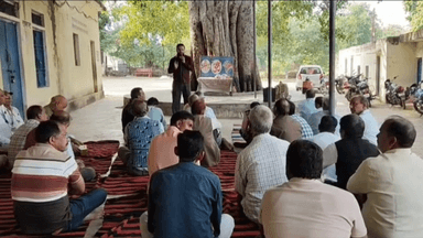 जतारा: जतारा नगर के नरसिंह मंदिर में सवर्ण समाज की बैठक, योगेंद्र तिवारी बने ब्लॉक अध्यक्ष