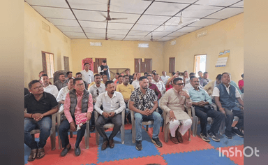 বকো: বকোৰ চিলাৰায় ভৱনত  জ্যেষ্ঠ নেতা তথা সাংসদ সম্বিত পাত্ৰ উপস্থিতত বিজেপিৰ গুৰুত্বপূৰ্ণ সভা অনুষ্ঠিত