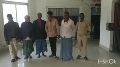मोहिउद्दीननगर: पुलिस ने अंदौर और मकसूदन भदैया से 4 कोर्ट वारंटियों को गिरफ्तार कर न्यायिक हिरासत में भेजा