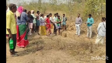 మందమర్రి: మందమర్రి మండలం లోఉపాధి హామీ పథకం పనులను పరిశీలించిన ఎంపీడీవో