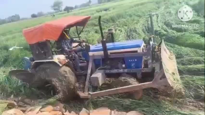 कैलारस: ग्राम सेमई में फिर चला बुलडोजर, तहसीलदार और प्रशासनिक अमले ने शासकीय भूमि को अतिक्रमण मुक्त कराया