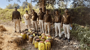 त्योंथर: आबकारी विभाग ने ₹331630 की अवैध शराब ज़ब्त की, महुआ लहान नष्ट, 14 मामले दर्ज