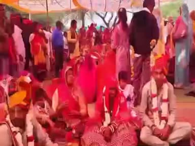 देवली: देवली के चांदली माताजी परिसर में प्रजापति समाज ने आयोजित किया निशुल्क सामूहिक विवाह सम्मेलन