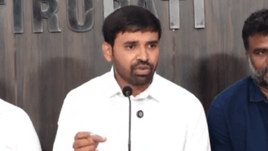 చంద్రగిరి: చంద్రగిరి ఎమ్మెల్యేకు ఘాటు వార్నింగ్ ఇచ్చిన వైయస్సార్సీపి చంద్రగిరి నియోజకవర్గ ఇన్చార్జ్ చెవిరెడ్డి మోహిత్ రెడ్డి