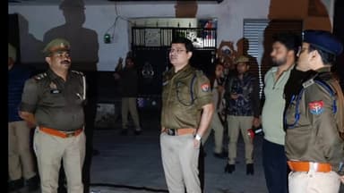 बिलारी: एसपी देहात कुंवर आकाश सिंह ने थाना मैनाठेर क्षेत्र का निरीक्षण किया, देखी व्यवस्थाएं
