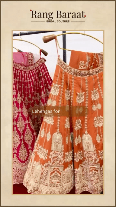 Designer Outfit available on rent Visit @rangbaraat #lehengaonrent #kota #weddingcollection