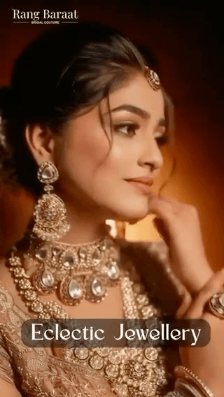 Wedding Jewellery on Rent - Kota @rangbaraat #jewelleryoneent #lehengaonrent #kotarentalstore #weddinglook