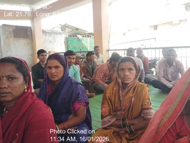 टुंड्रा: 16-Jan-26 : मनरेगा एवं प्रधानमंत्री आवास सामाजिक अंकेशन