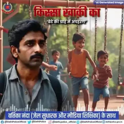 दिल्ली पुलिस पॉडकास्ट <nis:link nis:type=tag nis:id=किस्सा_खाकी_का nis:value=किस्सा_खाकी_का nis:enabled=true nis:link/> के इस अंक में सुनिए, बेटे की चाह में 4 साल के मासूम को अगवा करने वाले अपराधी को सलाखों के पीछे पहुंचाने वाली पुलिस टीम की कहानी।
<nis:link nis:type=tag nis:id=DPPodcast nis:value=DPPodcast nis:enabled=true nis:link/>