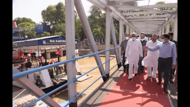 पटना में CM नीतीश ने छठ घाटों का किया निरीक्षण, डिप्टी सीएम तारकिशोर प्रसाद भी रहे मौजूद #छठ_पर्व