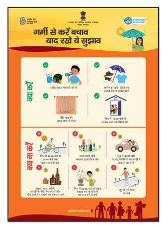 गर्मी से अपना बचाव करें.. इन बिंदुओं को याद रखें.. #BeatTheHeat