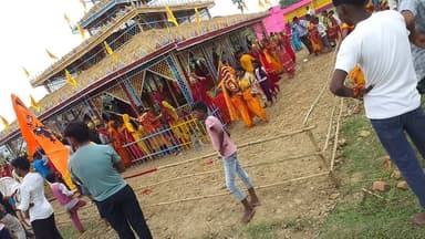 Ramgharchowk parkhand gram Panchayat billo dudhi gram mein aaj se maha yuage chalu hai