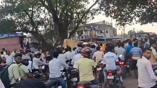 #बाजार में #जाम की #समस्या #दिनों दिन गहराता आता जा रहा है