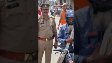 #चण्डौस पुलिस ने किए हेलमेट वितरण , इंस्पेक्टर चण्डौस व सीओ गभाना रहे मौजूद #chandaus #chandausnews
