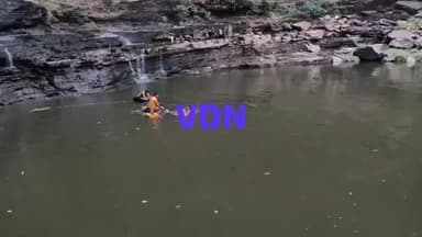 मेनाल के गहरे कुंड में डूबा अजमेर का युवक, सिविल डिफेंस ने 7 घंटे बाद निकाला शव।
चित्तौड़गढ़। जिले के प्रसिद्ध पर्यटन स्थल मेनाल में रविवार को एक दर्दनाक हादसा हो गया। अजमेर से दोस्तों के साथ वीकेंड मनाने आए युवक की झरने के नीचे बने गहरे कुंड में डूबने से मौत हो गई। घटना के बाद पर्यटन स्थल की सुरक्षा व्यवस्था और पर्यटकों की लापरवाही पर फिर से सवाल खड़े हो गए हैं।
#vdn #news #trending #accident #menalwaterfall🌳🌦️🌧️