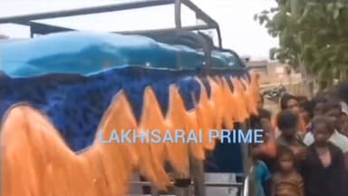 लखीसराय जिले के कजरा थाना क्षेत्र अंतर्गत उरैन पंचायत के सहान मुसहरी गांव में ट्रिपर से कुचलकर बालक की मौत #bihar #lakhisarai #roadaccidentnews