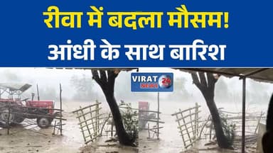 सिरमौर में तेज आंधी के साथ बारिश, गर्मी से मिली राहत
कहीं झमाझम बारिश तो कहीं इंतजार, मौसम के रंग से हैरान लोग
रीवा में प्री-मानसून की दस्तक! तेज हवाओं ने बदला मौसम का रुख
आंधी से टूटी पेड़ों की डालियां, बारिश ने दी भीषण गर्मी से राहत
मौसम ने दिखाए अलग-अलग रंग, कुछ क्षेत्रों में बारिश तो कुछ में सिर्फ हवा#RewaWeather #Sirmour #RewaNews #MadhyaPradesh #WeatherUpdate #RainNews #MonsoonUpdate #PreMonsoon #BreakingNews #MPNews #HindiNews #LatestNews #WeatherAlert #TodayNews