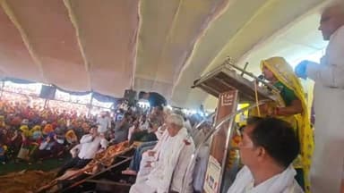 #news खंडीप धरना स्थल से पूर्व मंत्री गोलमा देवी का ऐलान, लेकर रहेंगे पानी #mahapanchayat #golmadevi #bjprajasthan #News77