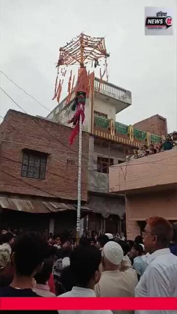 #चार_दांतों से 50 #किलो #अलम_उठाकर_लोगों के #होश #उड़ा_दिए #सौ_साल_पुरानी #मोहर्रम_परंपरा