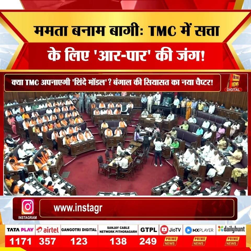 पश्चिम बंगाल की राजनीति में बड़ा सियासी भूचाल देखने को मिल रहा है। करीब 15 वर्षों तक राज्य की राजनीति पर दबदबा रखने वाली TMC अब अपने सबसे बड़े राजनीतिक संकट का सामना करती नजर आ रही है। विधानसभा चुनाव में हार के बाद पार्टी के अंदर सुलग रहा असंतोष अब खुली बगावत में बदलता दिखाई दे रहा है, जिससे पार्टी के नेतृत्व, संगठन और भविष्य को लेकर बड़े सवाल खड़े हो गए हैं।
#westbengal #tmc #mamtabanerjee #bengalpolitics #politicalcrisis #westbengalnews #politics
{west Bengal, politics, tmc, mamata Banerjee, trinamool congress}