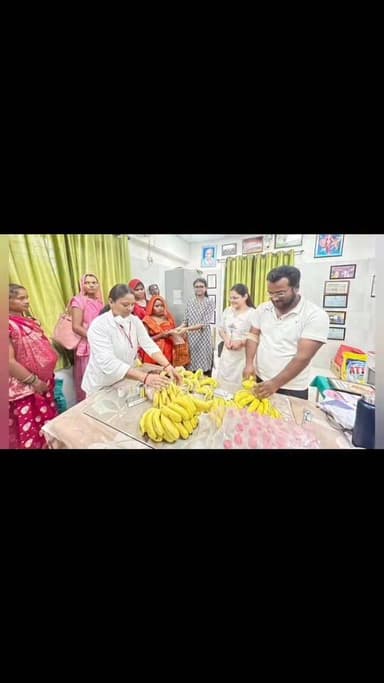 स्लीमनाबाद सामुदायिक स्वास्थ्य केंद्र में प्रधानमंत्री मातृत्व सुरक्षा योजना शिविर आयोजित गर्भवती महिलाओं को मिला पौष्टिक आहार और स्वास्थ्य परामर्श