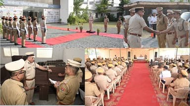 श्रीमान राजेश सिंह पुलिस महानिरीक्षक ATS ने किया जिले का वार्षिक निरीक्षण
क्राईम सीन & नाकाबन्दी का प्रदर्शन
पौधारोपण कर पर्यावरण सरंक्षण का संदेश
पुलिस लाईन, पुलिस अधीक्षक कार्यालय वृत्त कार्यालय रायपुर व सदर थाने का निरीक्षण
अपराध गोष्ठी लेकर दिये आवश्यक दिशा-निर्देश https://t.co/mLj9roWUnN