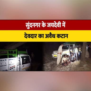सुंदनगर के जयदेवी में देवदार का अवैध कटान
तस्करी के आ| रोप में तीन पुष्पा भाऊ गिरफतार, दो फरार
#Sundernagar #JaiDevi #IllegalLogging #DeodarTrees #ForestCrime #TimberSmuggling #HimachalPradesh #BreakingNews #CrimeNews #HimachalNews #thesummernewshimachal