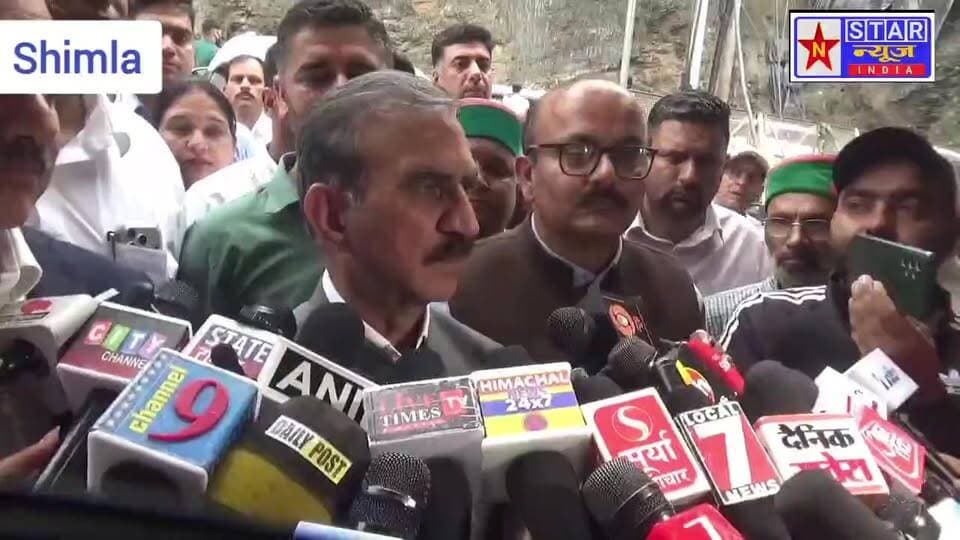 CM सुक्खू का बड़ा दावा: 2027 में भाजपा की सीटें होंगी और कम, जगत सिंह नेगी-निगम भंडारी विवाद पर भी दिया बड़ा बयान #CMSukhu #SukhvinderSinghSukhu #HimachalCongress #Shimla #JagatSinghNegi #BJP #HimachalPolitics #RamMandir #HimachalNews #BreakingNews #Live #NStarNewsIndia
