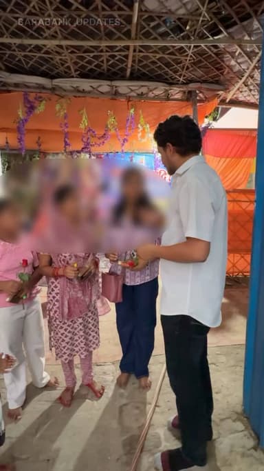 _बाराबंकी:_ हैदरगढ़ रोड मजीठा स्थित #KhatuShyam मंदिर में एकादशी पर लगता है आस्था का मेला।