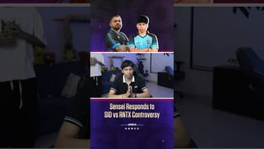 Sensei Responds to SID vs RNTX Controversy 😱#sensei #sid #rntx #bgmi #bgminews #bgmiesports