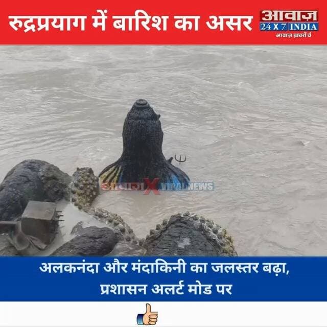 #रुद्रप्रयाग में बारिश का अ#सर: अलकनंदा और मंदाकिनी का ज#लस्त#र बढ़ा, प्रशासन अ#ल#र्ट मोड पर
#AwaazIndiaNatonal #Uttarakhand #Rudraprayag #HeavyRain #RudraprayagPolice #ViralVideo #latestnews