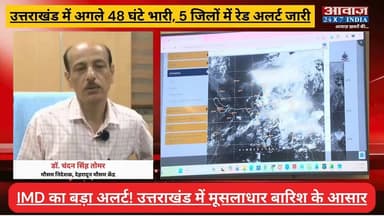 #उत्तराखंड में अगले 48 घंटे भारी, 5 जिलों में IMD का रे#ड अ#ल#र्ट जारी! कुमाऊं में भी दिखेगा #बारिश का असर
#AwaazIndiaNational #Uttarakhand #Dehradun #HeavyRain #IMD #LatestNews