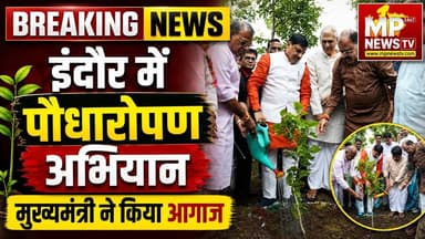 इंदौर में 21 लाख पौधारोपण अभियान, CM मोहन यादव ने किया आगाज! MP News Indore
#MPNews #indore #plantation