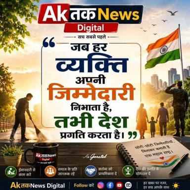 जब हर व्यक्ति अपनी जिम्मेदारी निभाता है, तभी देश प्रगति करता है। #motivationquotes #selfimprovement #lifelession #lifestruggles