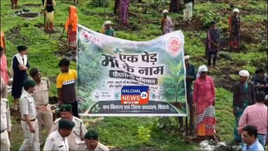 "एक पेड़ मां के नाम" अभियान बना जनआंदोलन, धमनगांव में 15 हजार पौधों से हरियाली की नई शुरुआत
30 हेक्टेयर में फलदार और औषधीय पौधों का वृहद रोपण, कलेक्टर बोलीं—पौधा लगाएं ही नहीं, उसका संरक्षण भी करें
डिंडौरी HALCHAL24NEWS
पर्यावरण संरक्षण और हरित भविष्य के संकल्प के साथ "एक पेड़ मां के नाम" अभियान के तहत सोमवार को डिंडौरी विकासखंड के धमनगांव (जोगीटिकरिया) में वृहद पौधारोपण कार्यक्रम आयोजित किया गया। अभियान के अंतर्गत 30 हेक्टेयर क्षेत्र में 15 हजार फलदार एवं औषधीय पौधों का रोपण कर पर्यावरण संरक्षण का सशक्त संदेश दिया गया।
कार्यक्रम में डिंडौरी विधायक श्री ओमकार सिंह मरकाम, कलेक्टर श्रीमती अंजू पवन भदौरिया, पुलिस अधीक्षक श्री आशीष खरे, वनमण्डलाधिकारी श्री अशोक कुमार सोलंकी सहित जनप्रतिनिधियों, अधिकारियों एवं कर्मचारियों ने पौधारोपण कर अभियान में सक्रिय सहभागिता निभाई।
इस अवसर पर कलेक्टर श्रीमती अंजू पवन भदौरिया ने कहा कि केवल पौधा लगाना पर्याप्त नहीं है, बल्कि उसका संरक्षण और संवर्धन भी प्रत्येक नागरिक की जिम्मेदारी है। उन्होंने सभी से लगाए गए पौधों की नियमित देखभाल करने तथा पर्यावरण संरक्षण को जनआंदोलन बनाने का आह्वान किया।
कार्यक्रम के दौरान सभी जनप्रतिनिधियों, अधिकारियों एवं कर्मचारियों ने पौधों के संरक्षण का सामूहिक संकल्प लिया और आमजन से भी अधिक से अधिक पौधारोपण कर हरित, स्वच्छ और पर्यावरण-संतुलित भविष्य के निर्माण में सहभागी बनने की अपील की।
#HALCHAL24NEWS #EkPedMaaKeNaam #TreePlantation #GreenDindori #Environment #SaveNature #HaritMadhyaPradesh #Dindori #MadhyaPradesh #ClimateAction #GoGreen #PlantATree #HindiNews #BreakingNews #EnvironmentalAwareness