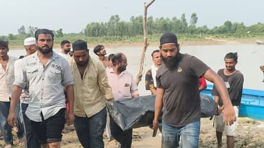 मुरादाबाद रामगंगा नदी से 24 घंटे बाद मिला अमरोहा के आसिफ का शव देखिए Ground Report 🔥#moradabadnews