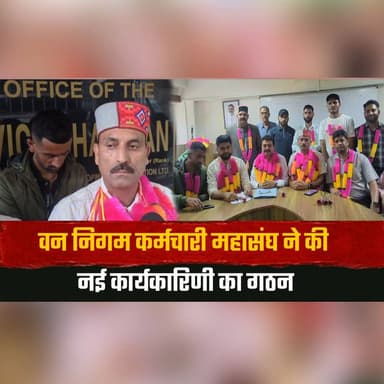 वन निगम कर्मचारी महासंघ ने की नई कार्यकारिणी का गठन
बाबूराम बने अध्यक्ष, प्रीतम पाल ठाकुर को चेयरमैन का जिम्मा
#ForestCorporation #EmployeesUnion #NewExecutive #Leadership #HimachalNews #BreakingNews #WorkersUnion #Organization #ForestDepartment #IndiaNews #thesummernewshimachal