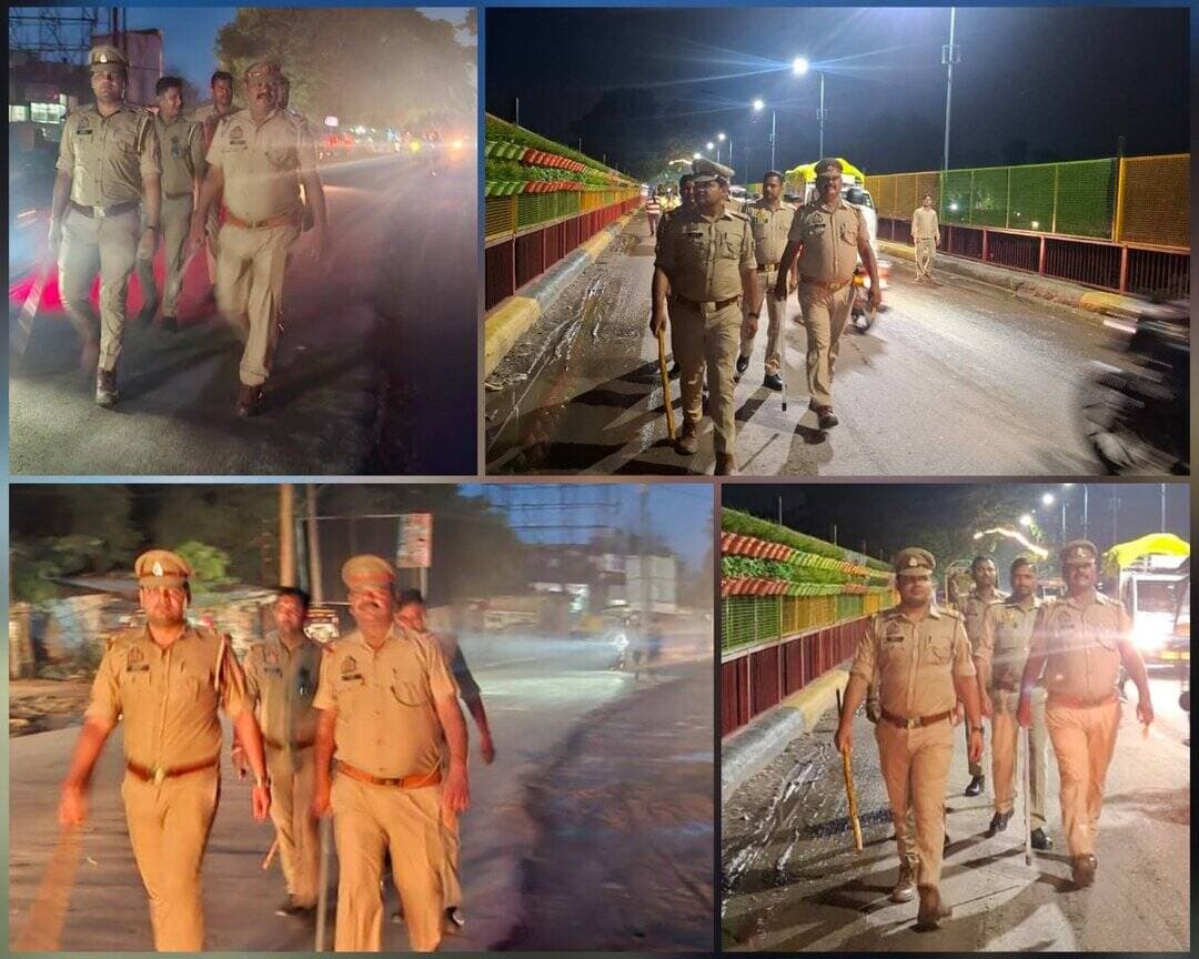 जनपद में अपराध-नियंत्रण व आमजन में सुरक्षा की भावना जागृत करने के दृष्टिगत <nis:link nis:type=tag nis:id=spbahraich nis:value=SPBahraich nis:enabled=true nis:link/> के निर्देशन में थाना रामगांव पुलिस द्वारा भीड़-भाड़ वाले स्थानों तथा मिश्रित आबादी वाले संवेदनशील क्षेत्रों में किया गया पैदल गश्त।
<nis:link nis:type=tag nis:id=uppolice nis:value=UPPolice nis:enabled=true nis:link/> https://t.co/a4MILNcYij