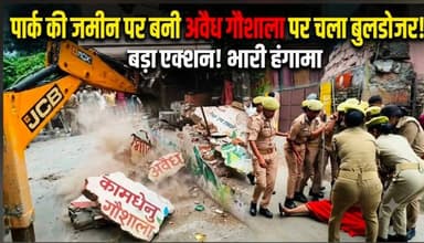 #बरेलीअपडेट
पार्क की जमीन पर बनी अवैध कामधेनु गौशाला पर चला बुलडोजर, लिखित आश्वासन के बाद कार्रवाई रोकी गई...
#Bareillynews #todaynews #citynewsupdate
#bulldozeraction