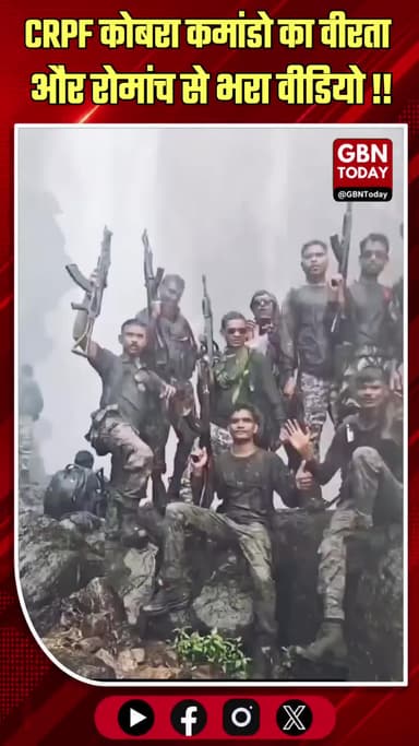 CRPF कोबरा कमांडो का यह वीडियो वाकई रोमांचित करने वाला है !
#gbntoday #CRPF #CobraCommando #IndianArmy #BraveHearts
