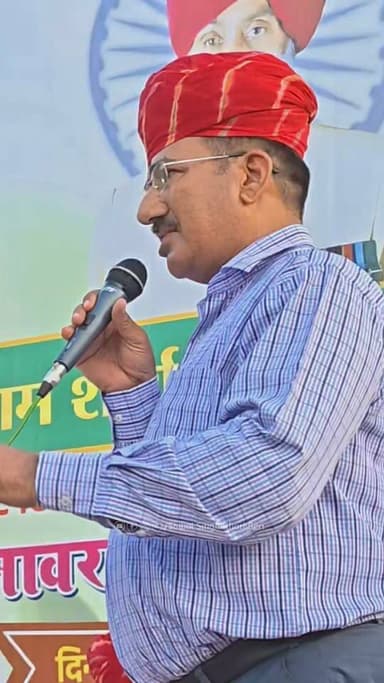 एक शाम शौर्य चक्र विजेता फ्लाइट ले. स्व. जगमाल सिंह जी राठौड़ की 8 वी पुण्यतिथि पर मूर्ति अनावरण समारोह..
जिला सैनिक कल्याण अधिकारी कर्नल बलदेव सिंह मानव