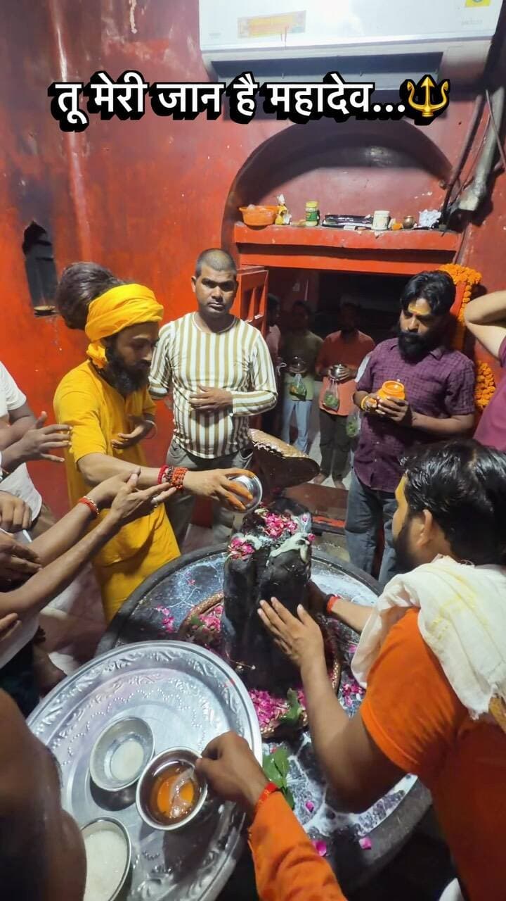 Har Har Mahadev #vibhutinathmandir #jaimahakal🙏🕉 #mahadevji #दिव्यदर्शन #shravasti