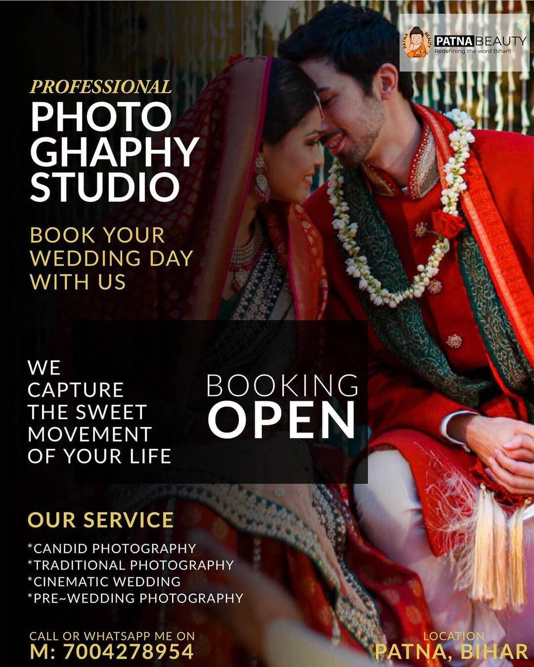 Capturing life's most beautiful moments, one shot at a time. Welcome to our world of photography."
<nis:link nis:type=tag nis:id=photography nis:value=photography nis:enabled=true nis:link/>
<nis:link nis:type=tag nis:id=photooftheday nis:value=photooftheday nis:enabled=true nis:link/>
<nis:link nis:type=tag nis:id=instaphoto nis:value=instaphoto nis:enabled=true nis:link/>
<nis:link nis:type=tag nis:id=picoftheday nis:value=picoftheday nis:enabled=true nis:link/>
<nis:link nis:type=tag nis:id=visualsoflife nis:value=visualsoflife nis:enabled=true nis:link/>
<nis:link nis:type=tag nis:id=portrait nis:value=portrait nis:enabled=true nis:link/>
<nis:link nis:type=tag nis:id=weddingphotography nis:value=weddingphotography nis:enabled=true nis:link/>
<nis:link nis:type=tag nis:id=travelphotography nis:value=travelphotography nis:enabled=true nis:link/>
<nis:link nis:type=tag nis:id=naturephotography nis:value=naturephotography nis:enabled=true nis:link/>
<nis:link nis:type=tag nis:id=artphotography nis:value=artphotography nis:enabled=true nis:link/> <nis:link nis:type=tag nis:id=patna_beauty_ nis:value=patna_beauty_ nis:enabled=true nis:link/> <nis:link nis:type=tag nis:id=patna nis:value=patna nis:enabled=true nis:link/> bihar <nis:link nis:type=tag nis:id=photographystudio nis:value=photographystudio nis:enabled=true nis:link/>