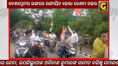ଦେଶପ୍ରେମର ରଙ୍ଗରେ ରଙ୍ଗାୟିତ ହେଲା ରେଶମ ସହର
#gtvnewsodisha #berhampur #ganjam #odisha #silkcity