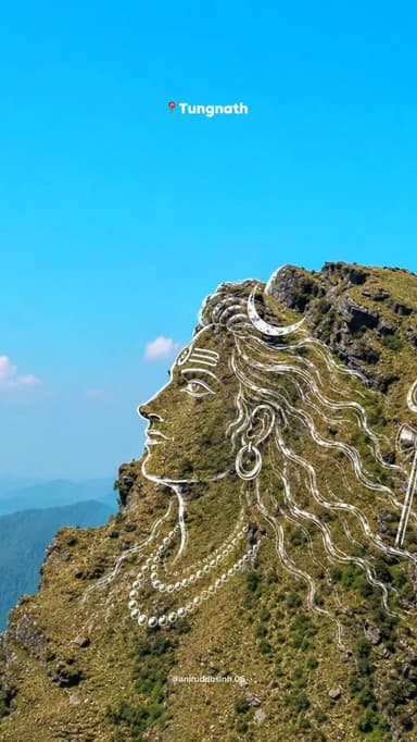 Mahadev watching over Tungnath from the mountains. 🕉️
.
.
Follow for more content- @aniruddhsinh.06
.
.
#viral #mahadev #tungnath #panchkedar #india