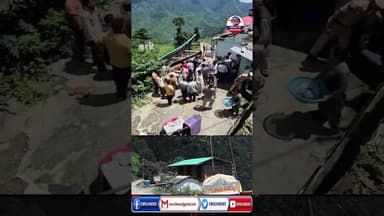 अचानक गिरा मकान...#Rajgarh #sirmaur #ewn24news #choiceofhimachal